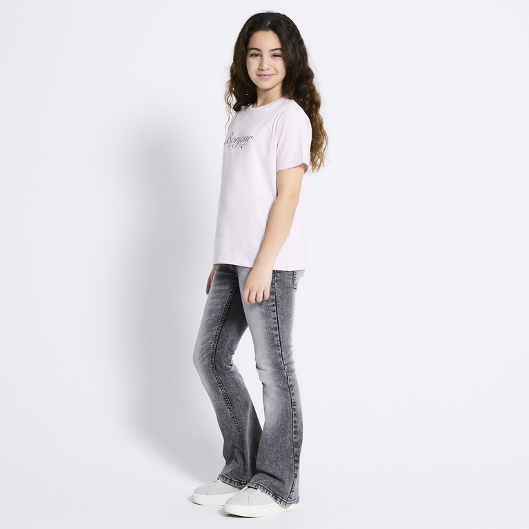 Printed tee "Dusty star" Light Pink